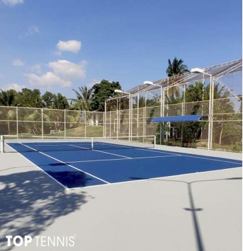 Thi công sân tennis US DECOTURF